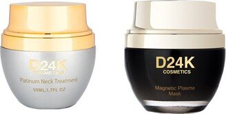 D24k 3.4Oz Platinum Neck Treatment & Magnetic Plasma Detoxifying Mask