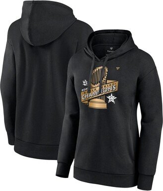 Women's Branded Black Houston Astros 2022 World Series Champions Parade Pullover Hoodie