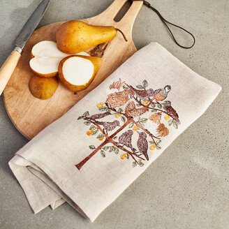 Coral & Tusk Partridge in a Pear Tree Dish Towel