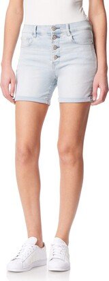 Women's Size Irresistible Denim Shorts High-Rise Insta Soft Juniors (Standard and Plus)