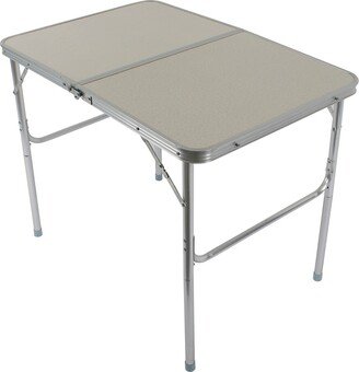 Home Use Aluminum Alloy Folding Table Desk White Indoor & Outdoor