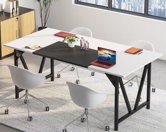 Farfarview Modern 6FT Conference Table, Meeting Table, Meeting Desk