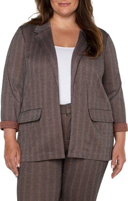 Jacquard Stripe Blazer