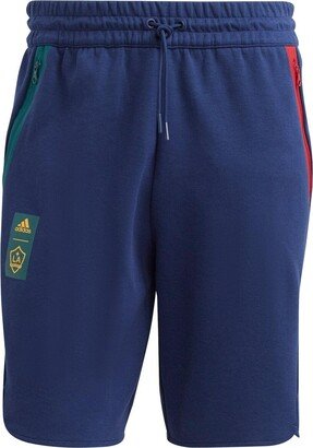 Men's Navy La Galaxy 2023 Player Travel Shorts