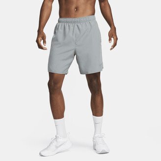 Men's Challenger Dri-FIT 7 Brief-Lined Running Shorts in Grey