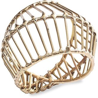 Cage Napkin Ring 4-Piece Set