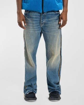 Men's Side-Zip Relaxed Jeans