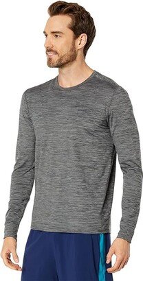 Boulder Base Layer (Black Heather) Men's Clothing