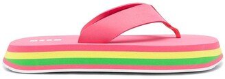 Thong-Strap Chunky Flip Flops