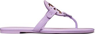 Miller Logo Leather Thong Sandals