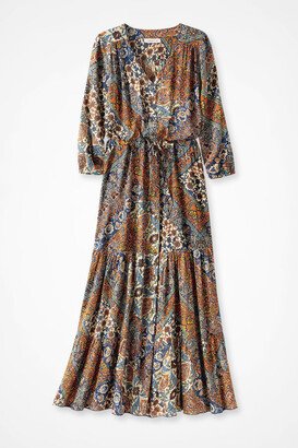 Women's Valley View Maxi Dress - Cider Multi - PS - Petite Size