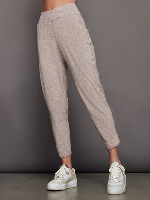 Wrap Jogger in Melt - Oatmeal Heather