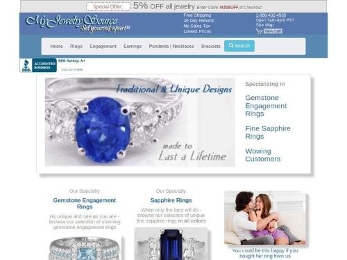 Myjewelrysource.com Promo Codes & Coupons
