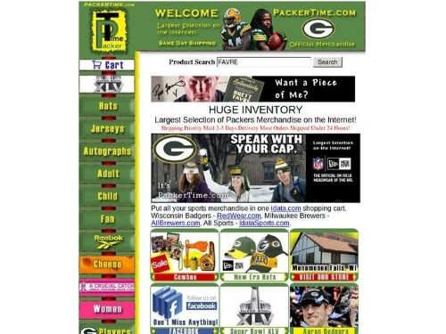 Packertime.com Promo Codes & Coupons