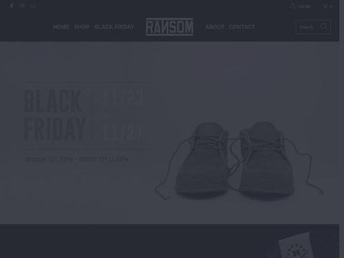 Ransom Holding Promo Codes & Coupons
