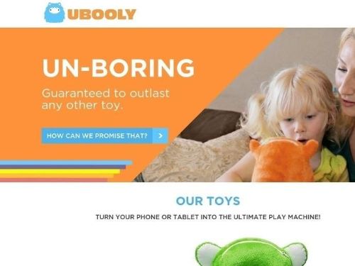 Ubooly Promo Codes & Coupons
