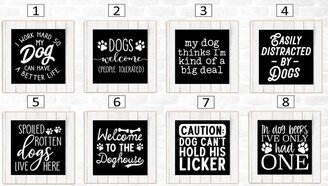 Funny Dog Coasters, Coaster Gift, Mix & Match Set Of 4-8 Drink Humor Lover Gift