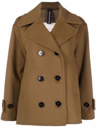 FIONA wool-cashmere peacoat