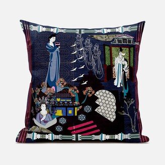 Amrita Sen Designs Amrita Sen Empress Hall Indoor Outdoor Pillow