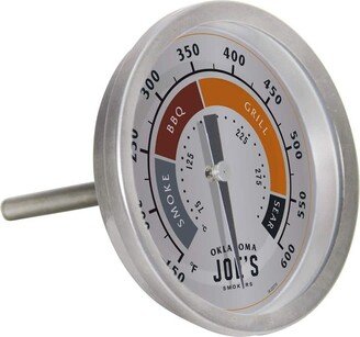 258674 3 in. Stainless Steel Smoker Thermometer