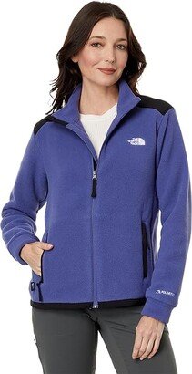 Alpine Polartec(r) 200 Full Zip Jacket (Cave Blue/Tnf Black) Women's Clothing