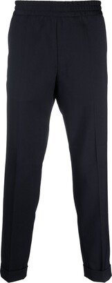 Terry cropped tapered trousers-AA