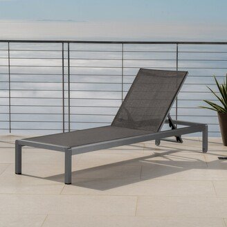 Cape Coral Outdoor Aluminum Chaise Lounge