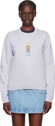 Gray Dressed Fox Sweatshirt