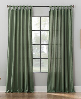 Washed Twist Tab Curtain, 52 x 95