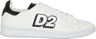 Logo Printed Low-Top Sneakers-AJ