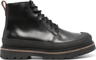 Prescott leather combat boots-AA