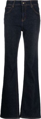 Emile high-waisted flared jeans