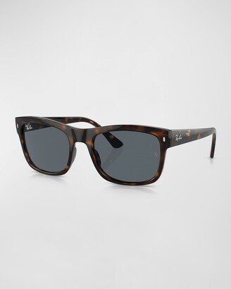 Men's Acetate Rectangle Sunglasses-AA