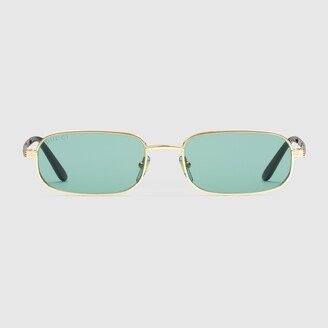 Rectangular frame sunglasses-DE