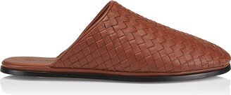 Intrecciato Leather Slippers-AA