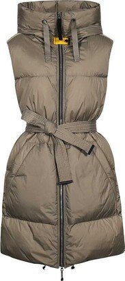 Galen Sleeveless Hooded Down Jacket