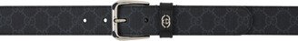 Black GG Supreme Belt