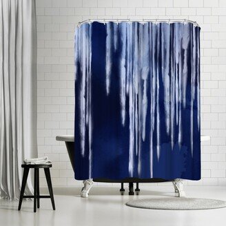 71 x 74 Shower Curtain, Pitch II by PI Creative Art