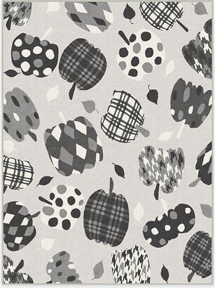 Pumpkin Black & White Rug