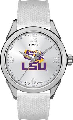 Women's Collegiate Athena 40mm Watch – LSU Tigers with Light Blue Silicone Strap