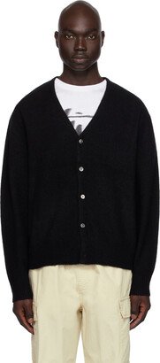 Black Brushed Cardigan-AA