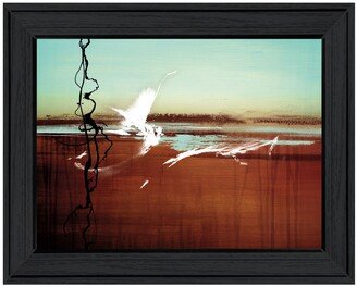 Liquid Paint by Cloverfield Co, Ready to hang Framed Print, Black Frame, 19 x 15