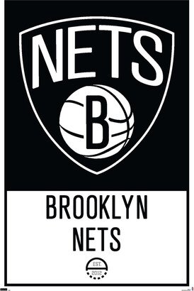 NBA Brooklyn Nets Logo Poster