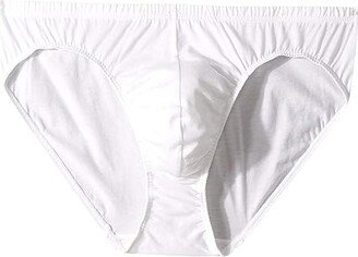 Cotton Sporty Brief (White) Men's Underwear