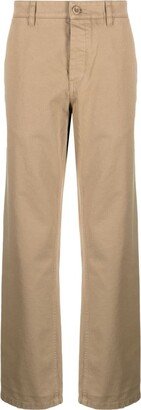 Aros straight-leg organic-cotton chinos