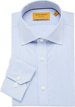 Contemporary Fit Striped Dress Shirt-AA