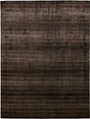 Aura Chocolate Area Rug AUR01 5'6 x 7'5