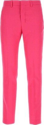 Straight-Leg Tailored Trousers-EV