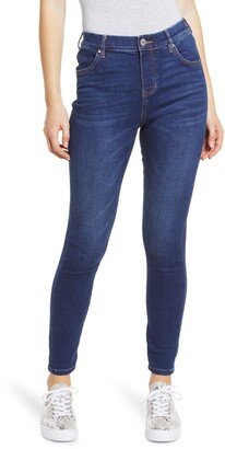 Valentina Pull-On High Waist Ankle Skinny Jeans