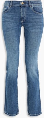 Mara mid-rise slim-leg jeans